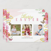 Carte de voeux photo Spring 3 (Devant / Derrière)