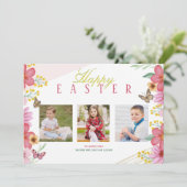 Carte de voeux photo Spring 3 (Debout devant)