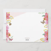 Carte de voeux photo Spring 3 (Dos)