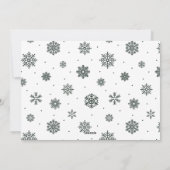 Carte de vœux photo verte de l'Exaltation de l'Esp (Dos)