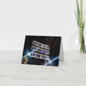 Carte de voeux photographique Benidorm (Devant)