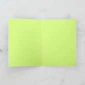 Carte de voeux Pi fraise (Intérieur)