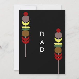Carte de vœux Pinchos pour la Fête des Pères