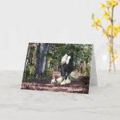 Carte de voeux "Pine Barrens Run" (Fleur jaune)