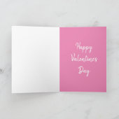 Carte de vœux pingouin pour la Saint-Valentin (Intérieur)