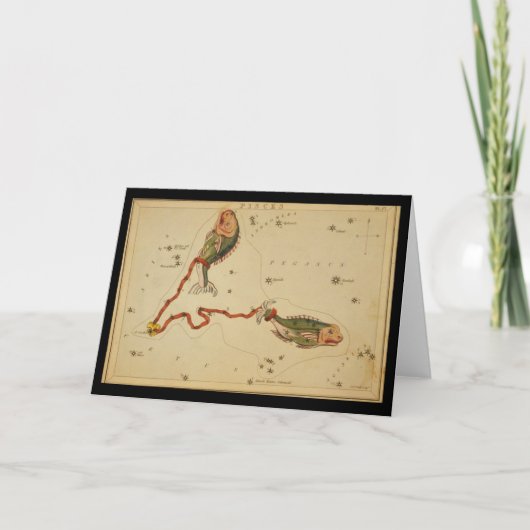 Carte de voeux Pisces (Devant)