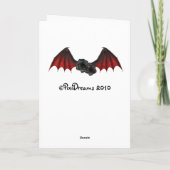 Carte de voeux Pixi démoniaque (Dos)