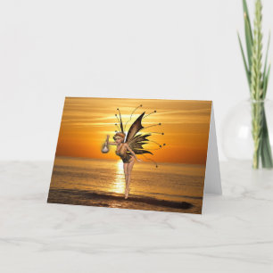 Carte de voeux Pixie Lantern