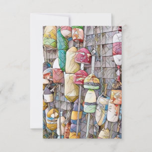 Carte de voeux plat de 3,5 po x 5 po