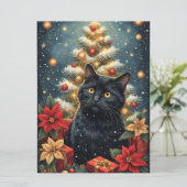 Carte de voeux Plat de la saison décorative (Debout devant)