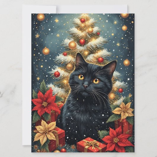 Carte de voeux Plat de la saison décorative (Devant)