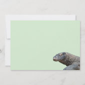 Carte de voeux plat Komodo Dragon (Dos)