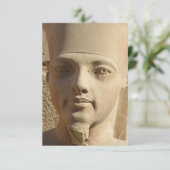 Carte de voeux plat Tutankhamon (Debout devant)