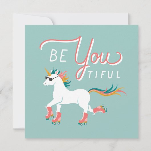 Carte de voeux plate (Devant)