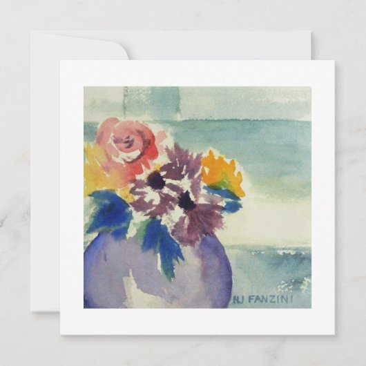 Carte de voeux plate (Devant)