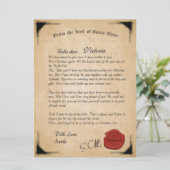 Carte de voeux plate (Debout devant)