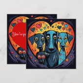 Carte de Vœux Plate (Devant / Derrière)