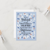 Carte de voeux plate (Devant/Arrière en situation)