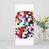 Carte de vœux plate (Debout devant)