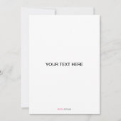 Carte de voeux plate (Devant)