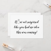 Carte de voeux plate (Devant/Arrière en situation)