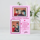 Carte de vœux plate (Debout devant)