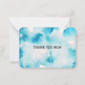 Carte de vœux plate (Dos)