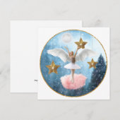 Carte de Vœux Plate (Devant / Derrière)