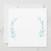 Carte de vœux plate  (Dos)