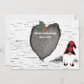 Carte de Vœux Plate (Dos)