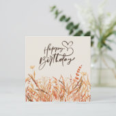 Carte de voeux plate de 8,9 cm x 12,7 cm (Debout devant)