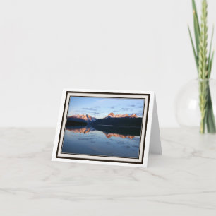 Carte de vœux pliable - Redfish Lake, Idaho
