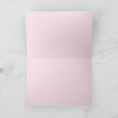 Carte de voeux Pliage Aquarelle (Intérieur)