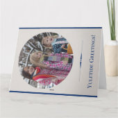 Carte de vœux pliante la plus douce de Yuletide (Dos)