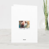 Carte de voeux pliée (Dos)