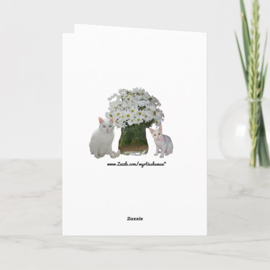 Carte de voeux pliée (Dos)