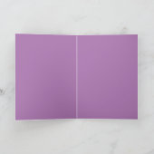 Carte de voeux pliée (Intérieur)
