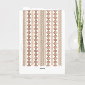 Carte de voeux pliée (Dos)