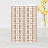 Carte de voeux pliée (Fleur jaune)