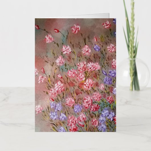 Carte de voeux pliée (Recto)