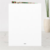 Carte de voeux pliée (Dos)