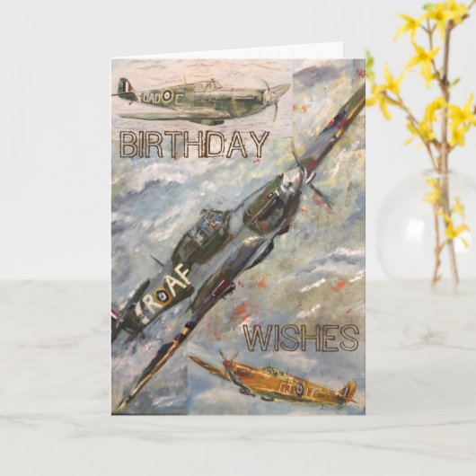 Carte de voeux pliée (Fleur jaune)