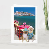 Carte de voeux pliée (Dos)