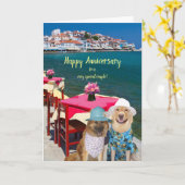 Carte de voeux pliée (Fleur jaune)