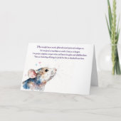 Carte de vœux pliée (Devant)