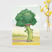 Carte de voeux pliée (Fleur jaune)