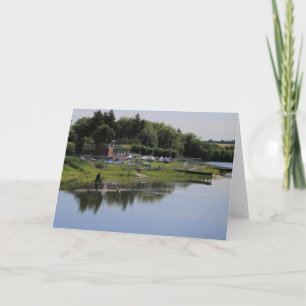 Carte de voeux pliée