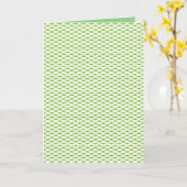 Carte de vœux pliée (Fleur jaune)