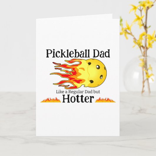 Carte de vœux pliée (Fleur jaune)