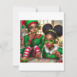 Carte de voeux pliée